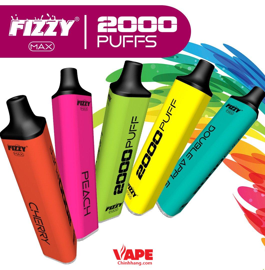 FIZZY MAX Disposable 2000 hơi