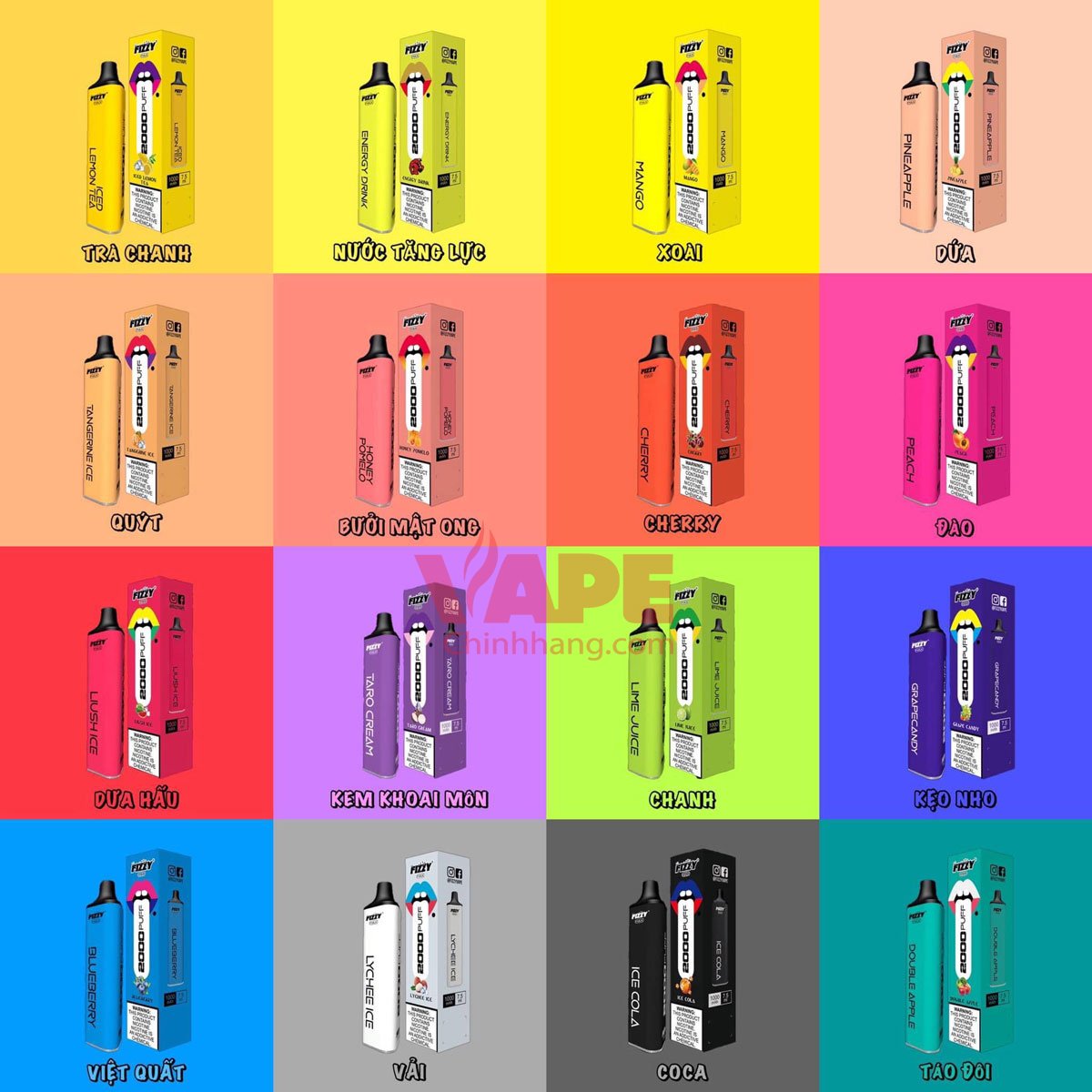 pod fizzy max full hương vị