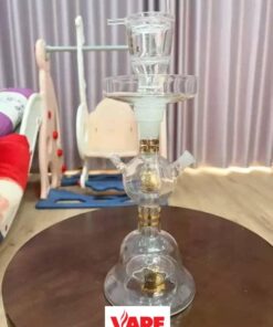Lắp ráp hoàn chỉnh Bình Shisha Thuỷ Tinh Có VaLi Xách Tay
