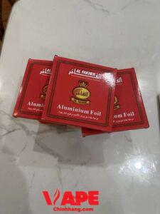 Giấy bạc chuyên dụng trong pha chế shisha