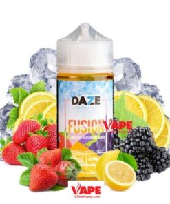 7 Daze Fusion Iced Strawberry Blackberry Lemon 100ml