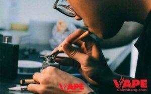 Cần vệ sinh vape sạch sẽ và thường xuyên trong quá trình sử dụng