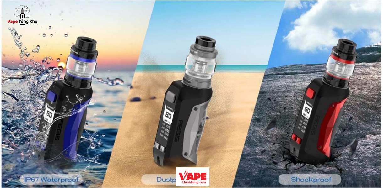 Geek Vape Aegis Mini 80W TC Starter Kit Chính Hãng