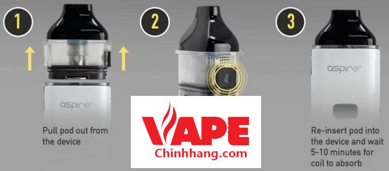 Aspire Breeze NXT Pod Kit - đầu hút