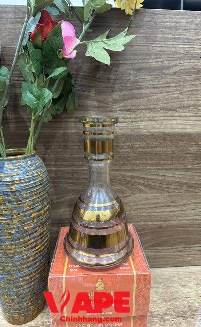 Đế bình shisha hình khối trụ