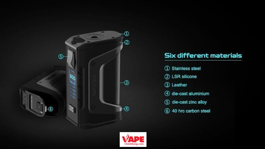 Đặc điểm nổi bật của Geekvape Aegis Legend 200W With Alpha Tank - Vapechinhhang.com