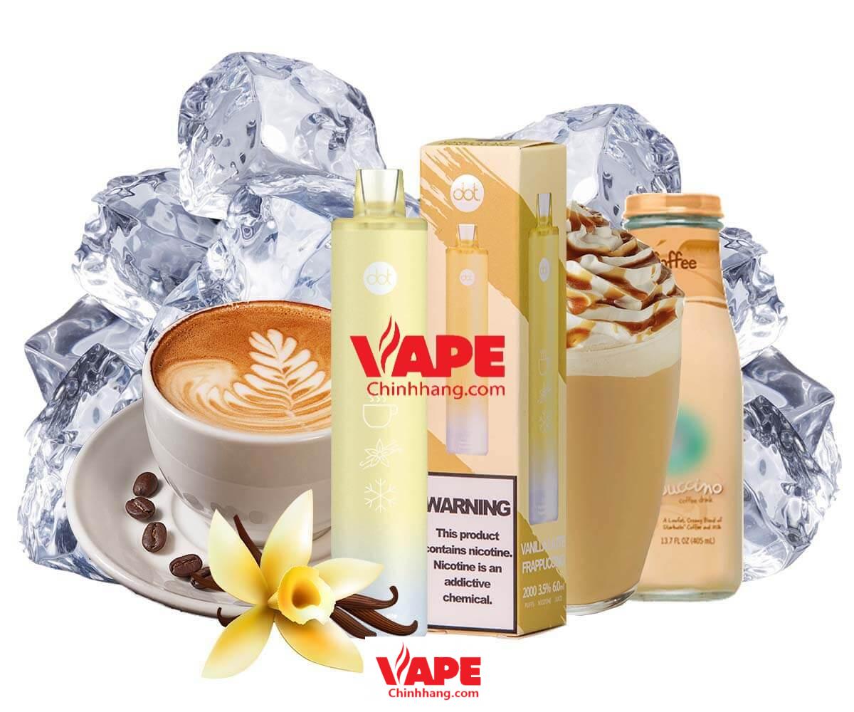 dot-mod-disposable-vanilla-latte-frappuccino Vanilla Latte Frappuccino