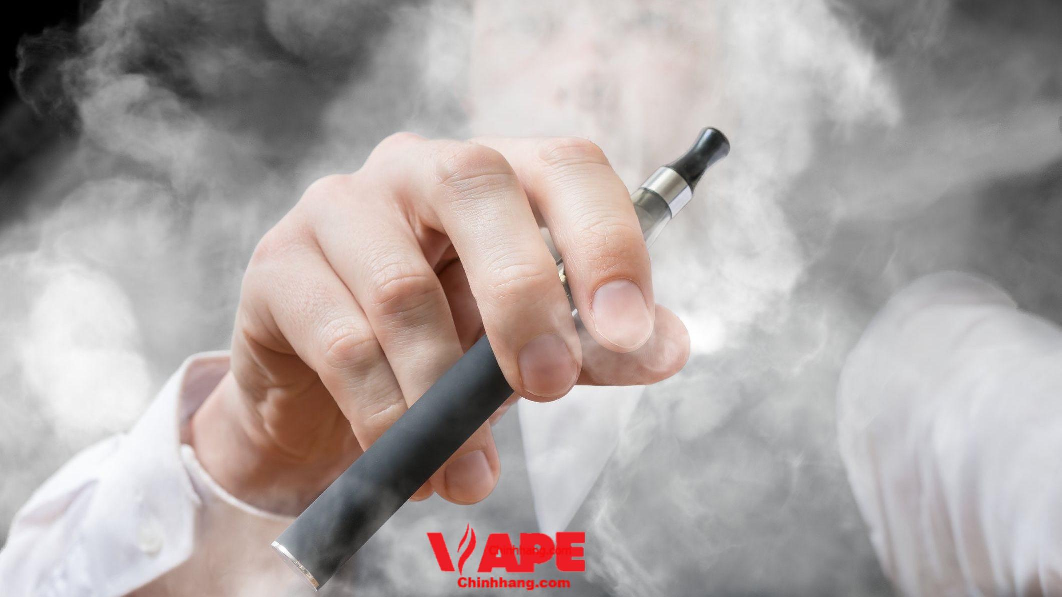 Hút Vape bị khét nguyên nhân do đâu
