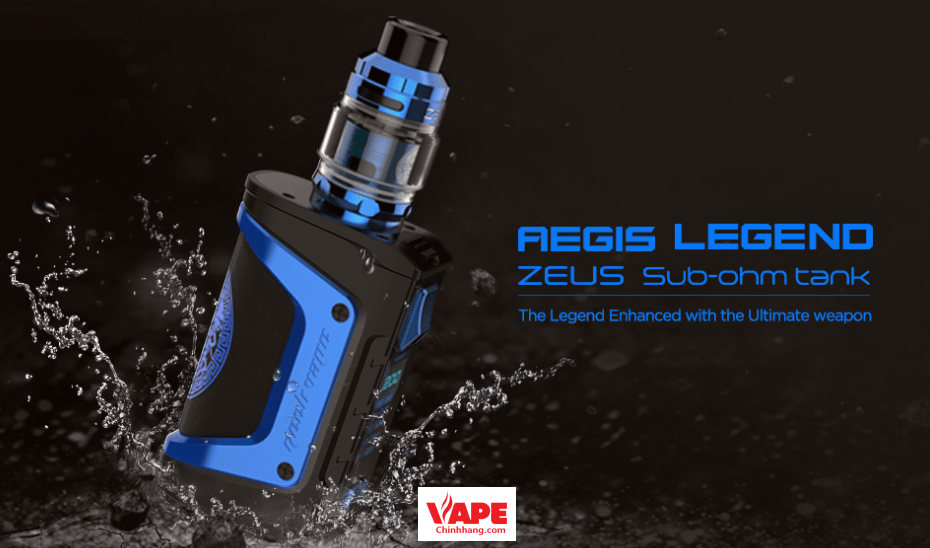 Geekvape Aegis Legend Zeus Sub Ohm Tank Kit Limited màu xanh