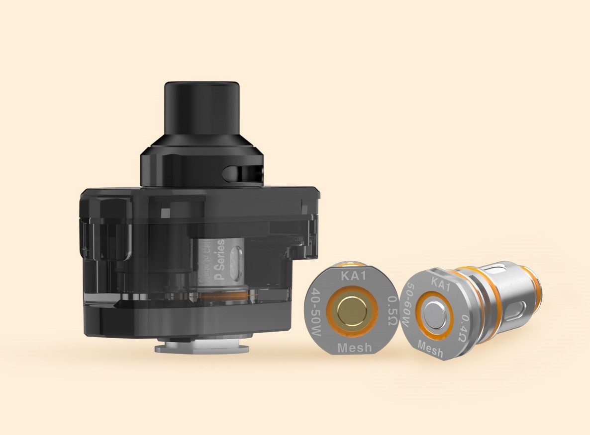 Obelisk 60W được trang bị coil thuộc series Geekvape P Coils