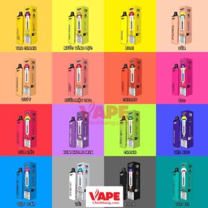 Bảng danh sách full hương vị của Fizzy Pod