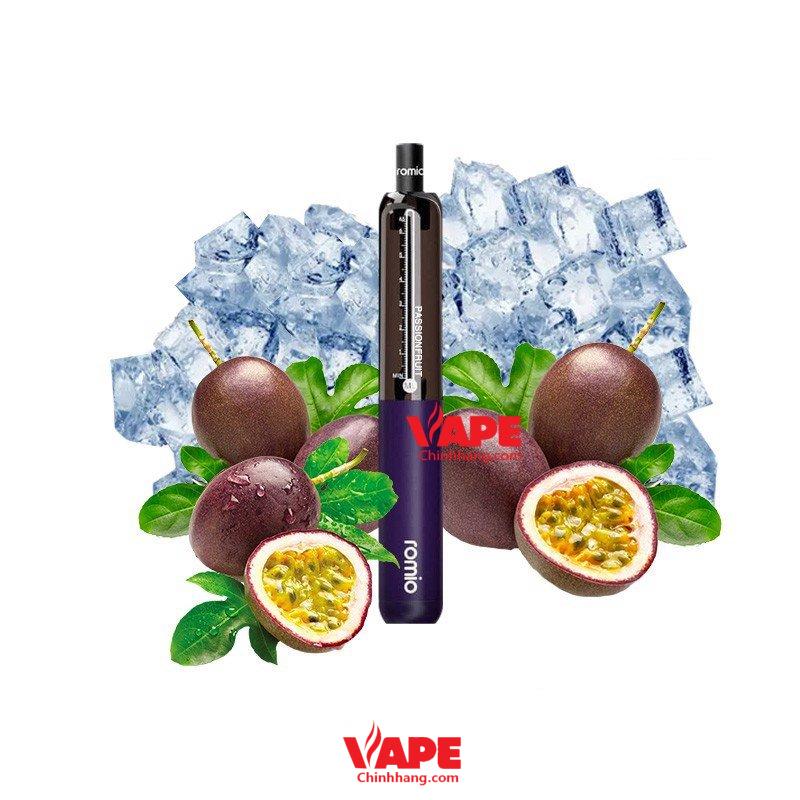 Romio S Pro Passionfruit Ice Hương Chanh Leo Lạnh