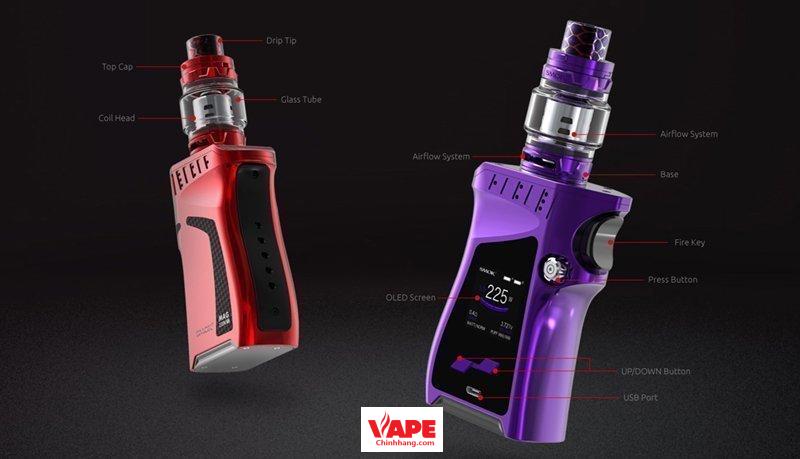 Ảnh 3d sản phẩm SMOK MAG 225W Full KIT Siêu Khói Chính hãng