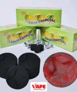 bóc hộp than chanh 100 viên size 3,3 cm