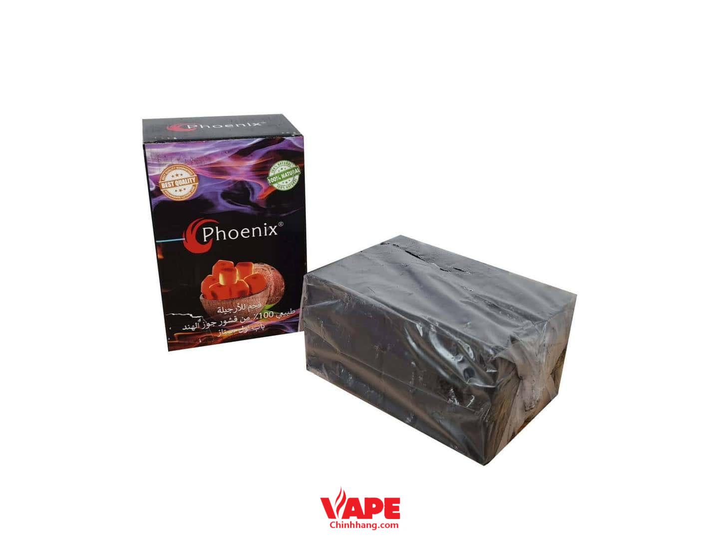 than shisha dừa vuông