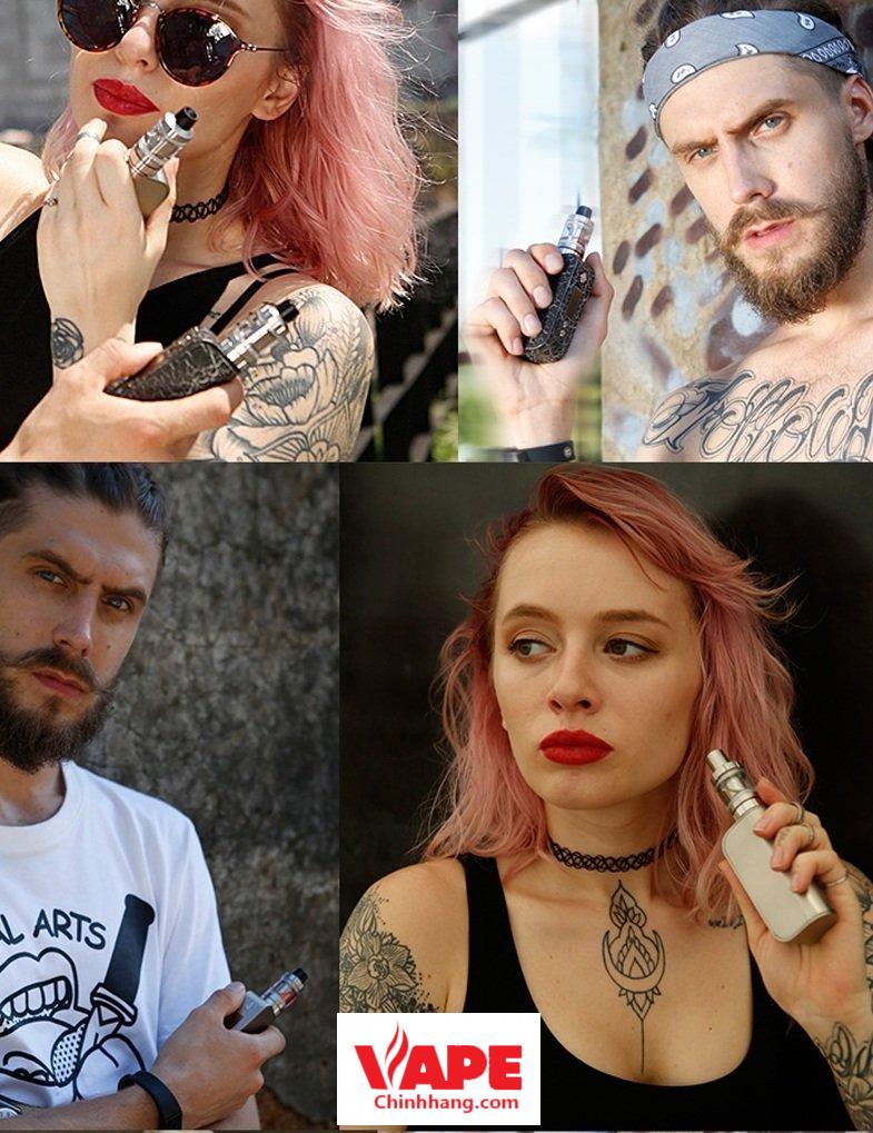 Vaper sử dụng Vape 75W Big Power Starter Kit