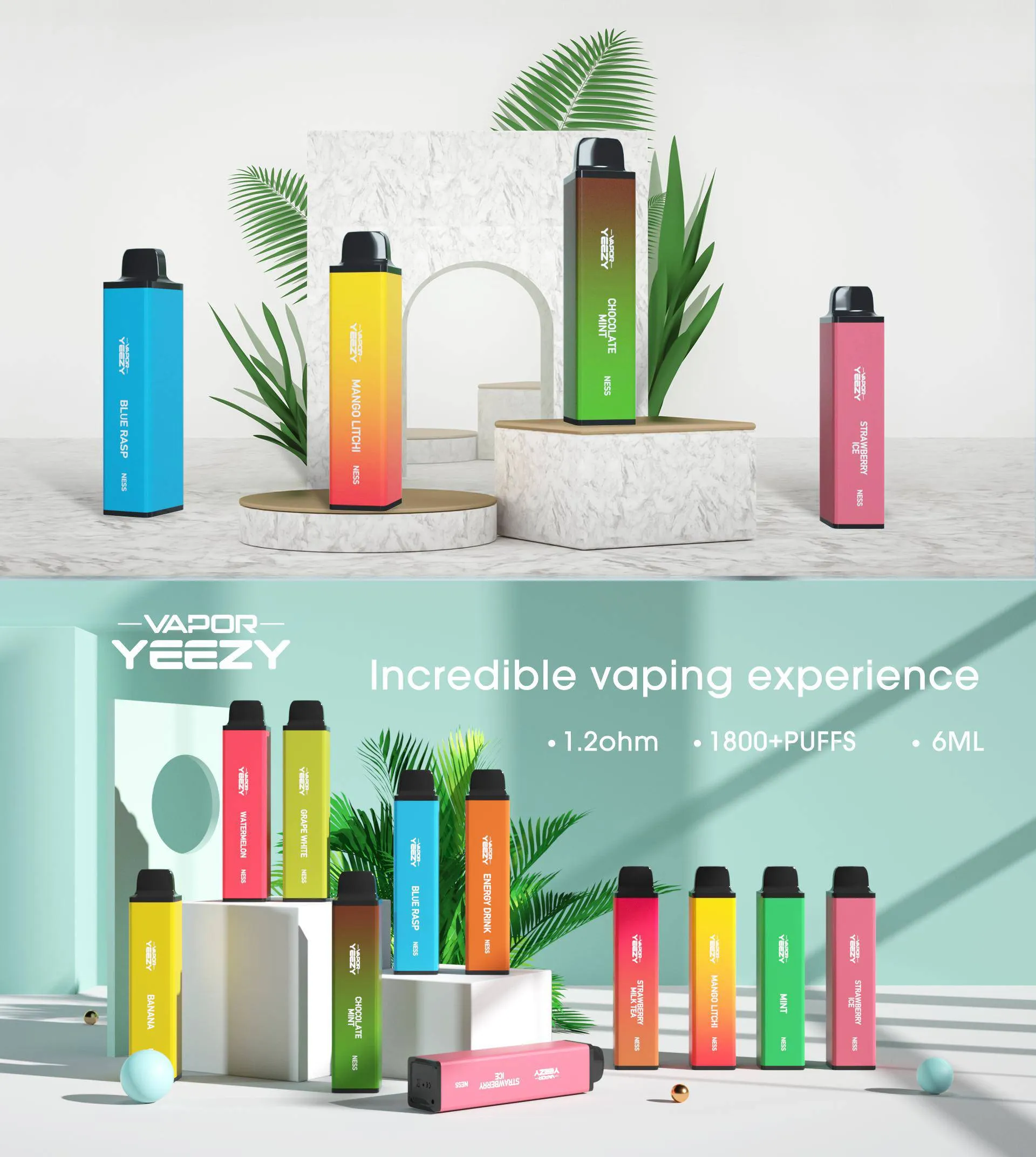 Vapor Yeezy Ness 1800 Hơi