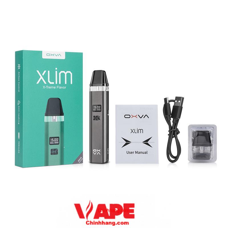 Bộ sản phẩm đầy đủ OXVA Xlim Pod Kit